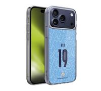 Head Case Designs Officially Licensed Manchester City Man City FC Caroline Weir 2020/21 Women's Home Kit Group 1 Gel Case [Military Grade Protection] Compatible With Apple iPhone 17 Pro Max