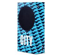 Head Case Designs Officially Licensed Manchester City Man City FC City Pattern Logo Art Game Console Wrap Case Cover Compatible With Xbox Series S Console