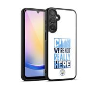 Head Case Designs Officially Licensed Manchester City Man City FC City We're Not Really Here Graphics Gel Armour Case [Military Grade Protection] Compatible With Samsung Galaxy A25 5G