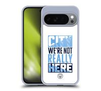 Head Case Designs Officially Licensed Manchester City Man City FC City We're Not Really Here Graphics Gel Case [Military Grade Protection] Compatible with Google Pixel 10 and Compatible with MagSafe