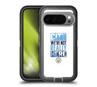 Head Case Designs Officially Licensed Manchester City Man City FC City We're Not Really Here Graphics Ultra-Armoured Shockproof Case [Military Grade Protection] Compatible With Google Pixel 10
