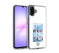 Head Case Designs Officially Licensed Manchester City Man City FC City We're Not Really Here Graphics Gel Case [Military Grade Protection] Compatible With Samsung Galaxy A07
