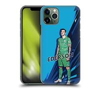 Head Case Designs Officially Licensed Manchester City Man City FC Ederson 2021/22 First Team Hard Back Case Compatible With Apple iPhone 11 Pro