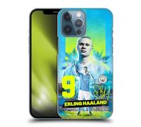 Head Case Designs Officially Licensed Manchester City Man City FC Erling Haaland 2023/24 First Team Hard Back Case Compatible With Apple iPhone 13 Pro Max
