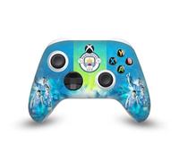 Head Case Designs Officially Licensed Manchester City Man City FC Erling Haaland 2023/24 Kit Vinyl Sticker Gaming Skin Decal Cover Compatible With Xbox Series X/S Controller