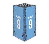Head Case Designs Officially Licensed Manchester City Man City FC Erling Haaland 2024/25 Players Home Kit Vinyl Sticker Gaming Skin Decal Cover Compatible With Xbox Series X Console