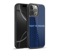 Head Case Designs Officially Licensed Manchester City Man City FC Fight 'Til The End Graphics Gel Armour Case [Military Grade Protection] Compatible With Apple iPhone 16 Pro Max