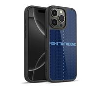 Head Case Designs Officially Licensed Manchester City Man City FC Fight 'Til The End Graphics Gel Armour Case [Military Grade Protection] Compatible With Apple iPhone 16 Pro