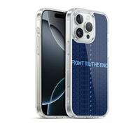 Head Case Designs Officially Licensed Manchester City Man City FC Fight 'Til The End Graphics Gel Case [Military Grade Protection] Compatible with Apple iPhone 16 Pro and Compatible with MagSafe