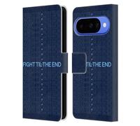 Head Case Designs Officially Licensed Manchester City Man City FC Fight 'Til The End Graphics Leather Wallet Case Compatible With Google Pixel 10