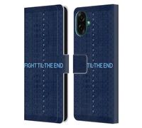 Head Case Designs Officially Licensed Manchester City Man City FC Fight 'Til The End Graphics Leather Wallet Case Compatible With Samsung Galaxy A07