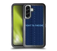 Head Case Designs Officially Licensed Manchester City Man City FC Fight 'Til The End Graphics Ultra-Armoured Shockproof Case [Military Grade Protection] Compatible With Samsung Galaxy A56 5G
