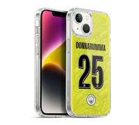 Head Case Designs Officially Licensed Manchester City Man City FC Gianluigi Donnarumma 2025/26 Players Home Kit 1st Group Gel Case [Military Grade Protection] Compatible With Apple iPhone 14
