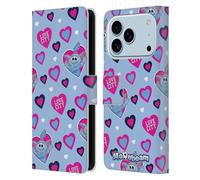 Head Case Designs Officially Licensed Manchester City Man City FC Go City Go Moonchester & Moonbeam Leather Wallet Case Compatible With Apple iPhone 17 Pro