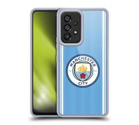 Head Case Designs Officially Licensed Manchester City Man City FC Home 2023/24 Badge Kit Soft Gel Case Compatible With Samsung Galaxy A53 5G (2022)