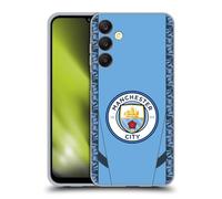 Head Case Designs Officially Licensed Manchester City Man City FC Home 2024/25 Badge Kit Soft Gel Case Compatible With Samsung Galaxy A25 5G