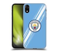 Head Case Designs Officially Licensed Manchester City Man City FC Home 2025/26 Badge Kit Gel Case [Military Grade Protection] Compatible With Apple iPhone XR