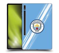 Head Case Designs Officially Licensed Manchester City Man City FC Home 2025/26 Badge Kit Gel Case [Military Grade Protection] Compatible With Samsung Galaxy Tab S8 Plus