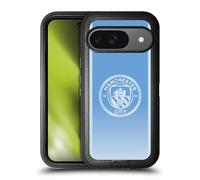 Head Case Designs Officially Licensed Manchester City Man City FC Home 2026/27 Badge Kit Ultra-Armoured Shockproof Case [Military Grade Protection] Compatible With Google Pixel 9 / Pixel 9 Pro