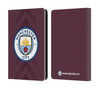 Head Case Designs Officially Licensed Manchester City Man City FC Home Goalkeeper 2022/23 Badge Kit Leather Wallet Case Compatible With Amazon Kindle 11th Gen 6in 2022