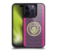 Head Case Designs Officially Licensed Manchester City Man City FC Home Goalkeeper 2023/24 Badge Kit Gel Armour Case [Military Grade Drop Protection] Compatible With Apple iPhone 14 Pro