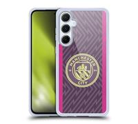 Head Case Designs Officially Licensed Manchester City Man City FC Home Goalkeeper 2023/24 Badge Kit Gel Case [Military Grade Protection] Compatible With Samsung Galaxy A55 5G