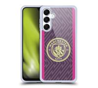 Head Case Designs Officially Licensed Manchester City Man City FC Home Goalkeeper 2023/24 Badge Kit Gel Case [Military Grade] Compatible with Samsung Galaxy A16 5G and Compatible with MagSafe