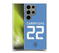 Head Case Designs Officially Licensed Manchester City Man City FC Home Kit 2021/22 Premier League Champions Hard Back Case Compatible With Samsung Galaxy S24 Ultra 5G