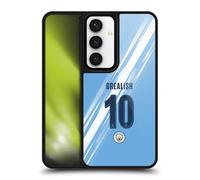 Head Case Designs Officially Licensed Manchester City Man City FC Jack Grealish 2025/26 Players Home Kit Gel Armour Case [Military Grade Protection] Compatible With Samsung Galaxy S24 5G