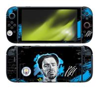 Head Case Designs Officially Licensed Manchester City Man City FC Jack Grealish Graffiti Collection by Murwalls Vinyl Sticker Gaming Skin Decal Cover Compatible With Nintendo Switch 2