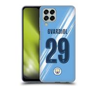 Head Case Designs Officially Licensed Manchester City Man City FC Joško Gvardiol 2025/26 Players Home Kit 1st Group Gel Case [Military Grade Protection] Compatible With Samsung Galaxy M33 (2022)