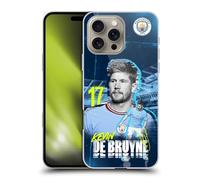 Head Case Designs Officially Licensed Manchester City Man City FC Kevin De Bruyne 2022/23 First Team Hard Back Case Compatible With Apple iPhone 16 Pro Max
