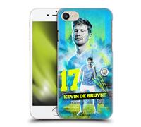 Head Case Designs Officially Licensed Manchester City Man City FC Kevin De Bruyne 2023/24 First Team Hard Back Case Compatible With Apple iPhone 7/8 / SE 2020 & 2022