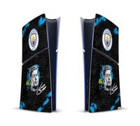 Head Case Designs Officially Licensed Manchester City Man City FC Kevin De Bruyne Graffiti by Murwalls Vinyl Gaming Skin Decal Compatible With Sony PlayStation 5 PS5 Slim Digital Edition Console