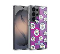 Head Case Designs Officially Licensed Manchester City Man City FC Logo 2 Moonchester & Moonbeam Gel Case [Military Grade] Compatible with Samsung Galaxy S26 Ultra and Compatible with MagSafe