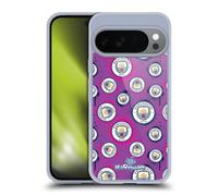Head Case Designs Officially Licensed Manchester City Man City FC Logo 2 Moonchester & Moonbeam Gel Case [Military Grade Protection] Compatible with Google Pixel 10 and Compatible with MagSafe
