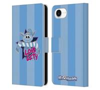 Head Case Designs Officially Licensed Manchester City Man City FC Love City Moonchester & Moonbeam Leather Wallet Case Compatible With Apple iPhone 16e