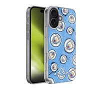 Head Case Designs Officially Licensed Manchester City Man City FC Moonchester & Moonbeam Logo Soft Gel Case for Apple iPhone 17