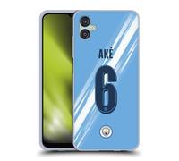 Head Case Designs Officially Licensed Manchester City Man City FC Nathan Aké 2025/26 Players Home Kit 2nd Group Gel Case [Military Grade Protection] Compatible With Samsung Galaxy M04 5G / A04e