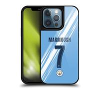 Head Case Designs Officially Licensed Manchester City Man City FC Omar Marmoush 2025/26 Players Home Kit Gel Armour Case [Military Grade Protection] Compatible With Apple iPhone 13 Pro