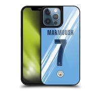 Head Case Designs Officially Licensed Manchester City Man City FC Omar Marmoush 2025/26 Players Home Kit Gel Armour Case [Military Grade Protection] Compatible With Apple iPhone 13 Pro Max