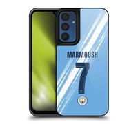 Head Case Designs Officially Licensed Manchester City Man City FC Omar Marmoush 2025/26 Players Home Kit Gel Armour Case [Military Grade Protection] Compatible With Samsung Galaxy A15
