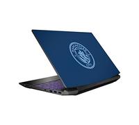 Head Case Designs Officially Licensed Manchester City Man City FC Outline Badge On Navy Blue Art Vinyl Sticker Skin Decal Cover Compatible With HP Pavilion 15.6" 15-dk0047TX
