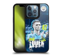 Head Case Designs Officially Licensed Manchester City Man City FC Phil Foden 2022/23 First Team Gel Armour Case [Military Grade Protection] Compatible With Apple iPhone 13 Pro