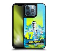 Head Case Designs Officially Licensed Manchester City Man City FC Phil Foden 2023/24 First Team Gel Armour Case [Military Grade Protection] Compatible With Apple iPhone 13 Pro