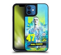 Head Case Designs Officially Licensed Manchester City Man City FC Phil Foden 2023/24 First Team Gel Armour Case [Military Grade Protection] Compatible With Apple iPhone 12 / iPhone 12 Pro