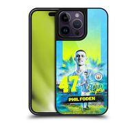 Head Case Designs Officially Licensed Manchester City Man City FC Phil Foden 2023/24 First Team Gel Armour Case [Military Grade Protection] Compatible With Apple iPhone 14 Pro Max