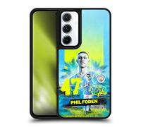 Head Case Designs Officially Licensed Manchester City Man City FC Phil Foden 2023/24 First Team Gel Armour Case [Military Grade Protection] Compatible With Samsung Galaxy A55 5G