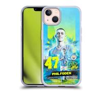 Head Case Designs Officially Licensed Manchester City Man City FC Phil Foden 2023/24 First Team Soft Gel Case Compatible With Apple iPhone 13