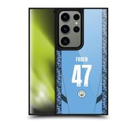 Head Case Designs Officially Licensed Manchester City Man City FC Phil Foden 2024/25 Players Home Kit Gel Armour Case [Military Grade Protection] Compatible With Samsung Galaxy S24 Ultra 5G